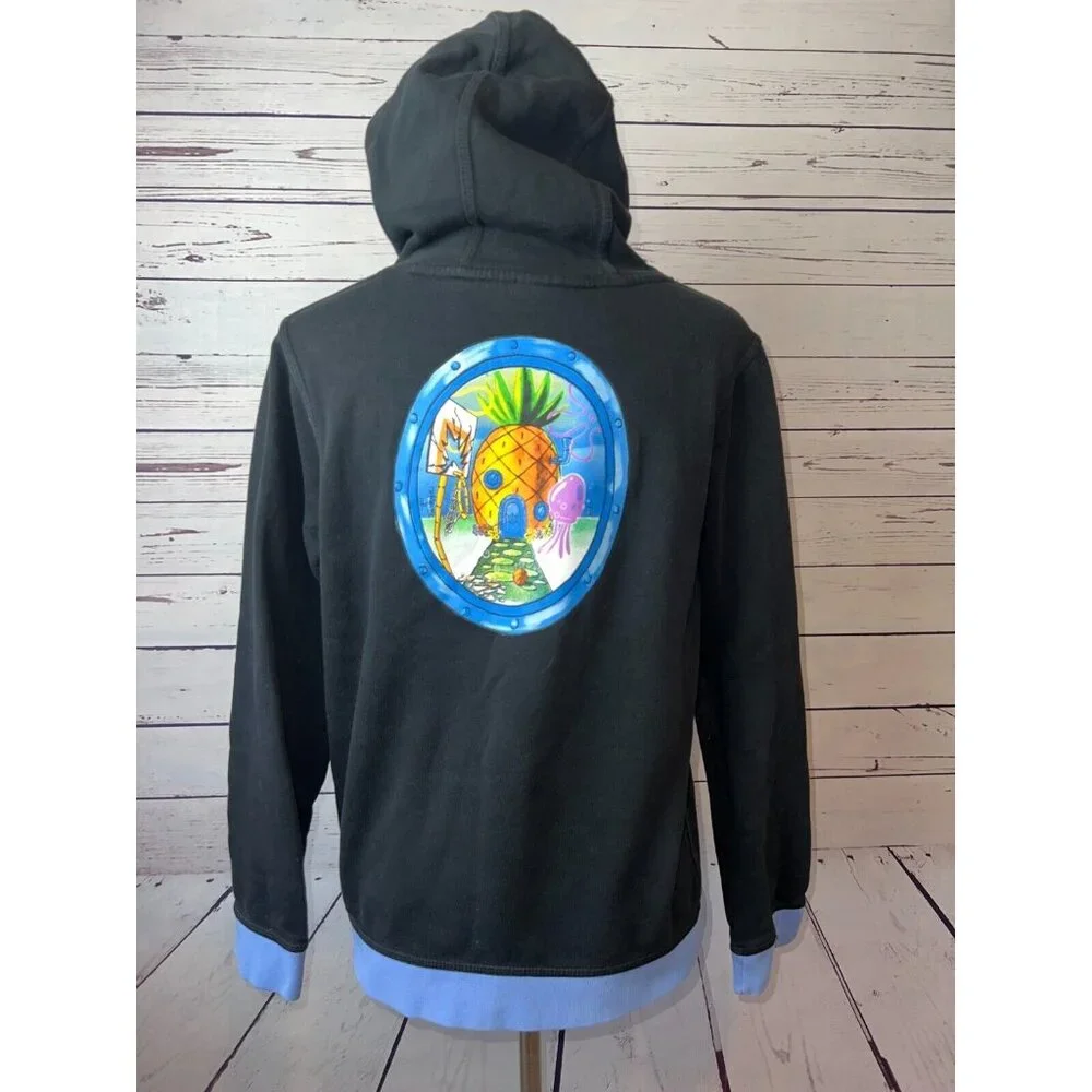 Nike Kyrie Irving SpongeBob Pineapple‎ House Sweatshirt XL Extra Large CU3546